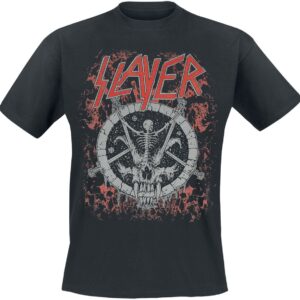 Slayer T-Shirt Divine Skeleton S to 4XL for Men black