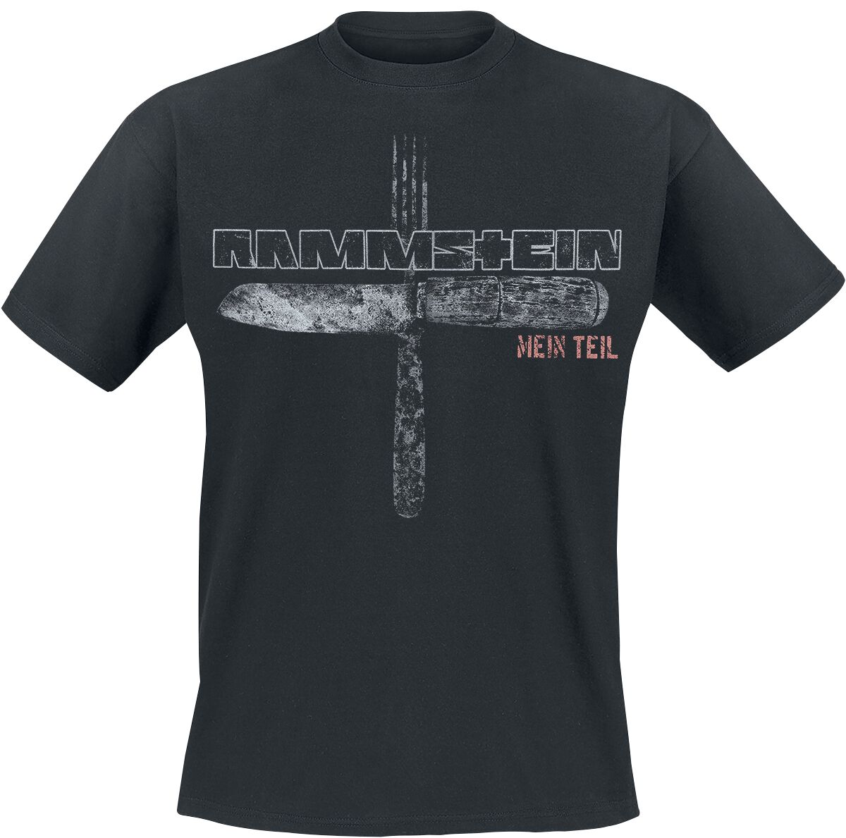 Rammstein T-Shirt Mein Teil 2.0 M to 3XL for Men black
