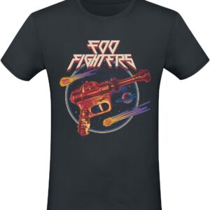 Foo Fighters T-Shirt Ray Gun S to 3XL for Men black