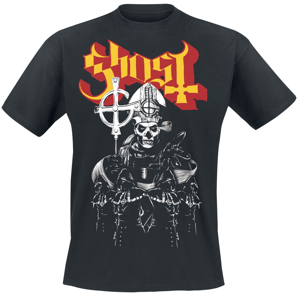 Ghost T-Shirt Papa 2 GRC S to 4XL for Men black