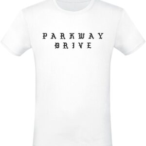 Parkway Drive T-Shirt Glitch S to XXL for Men white