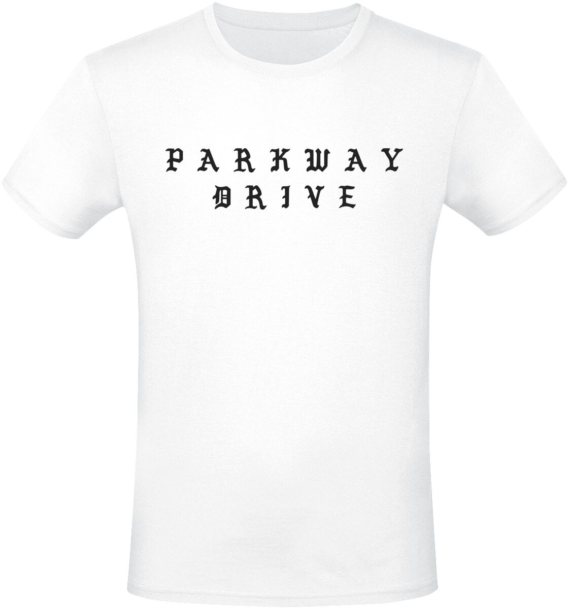 Parkway Drive T-Shirt Glitch S to XXL for Men white