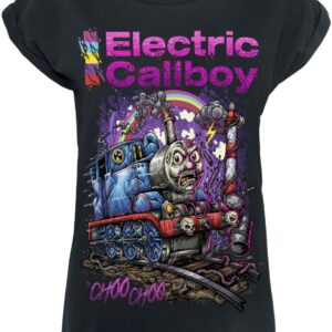 Electric Callboy T-Shirt Choo Choo S to XXL for Women black