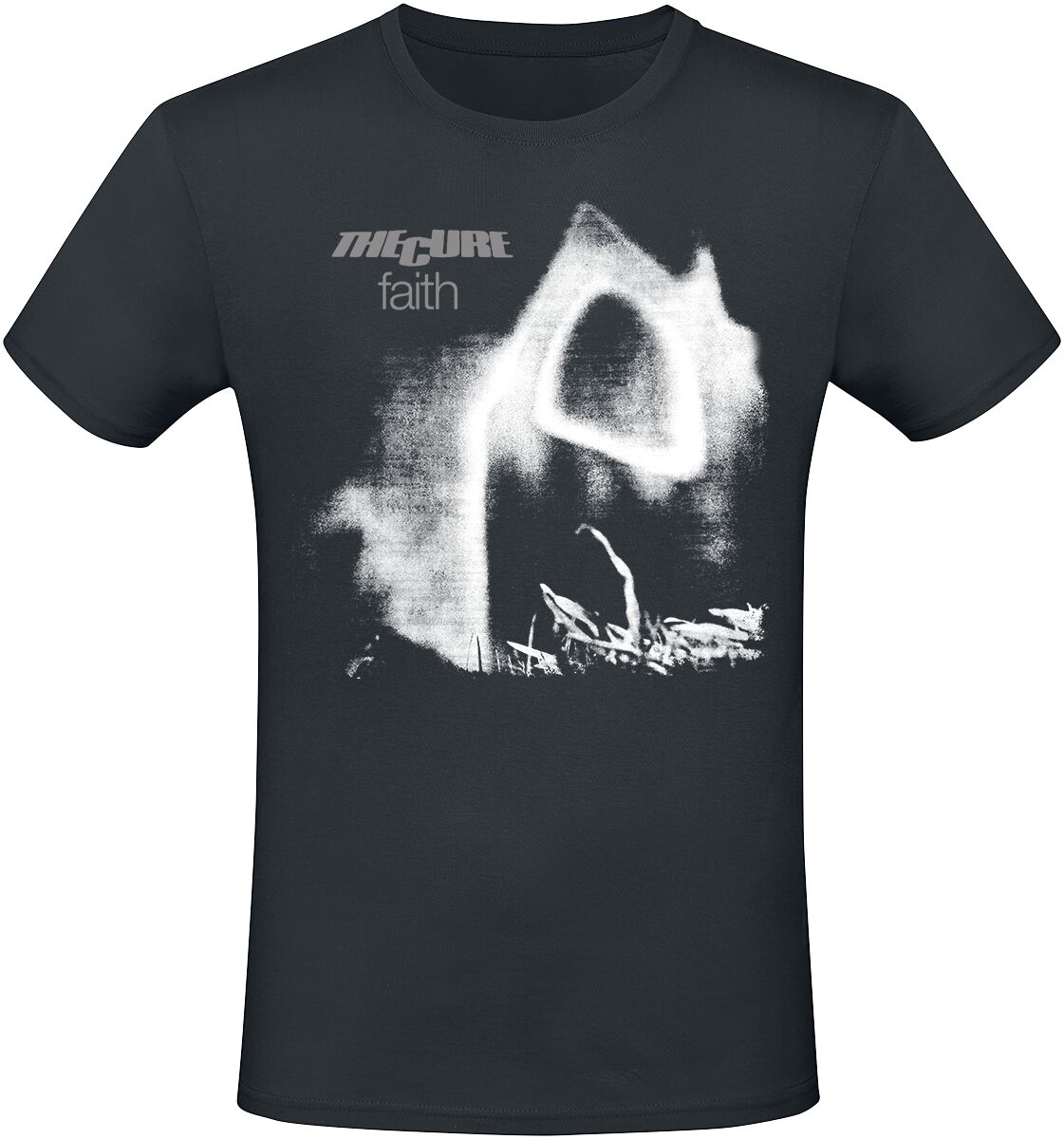 The Cure T-Shirt Faith S to 3XL for Men black