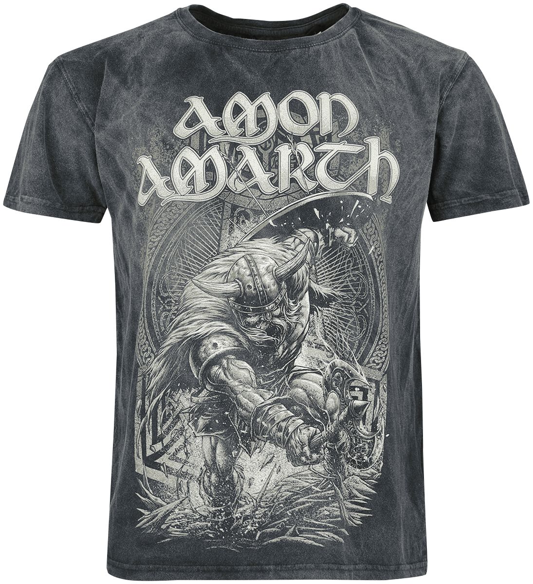 Amon Amarth T-Shirt The Way Of Vikings S to 4XL for Men grey