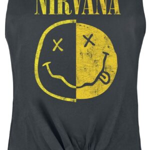 Nirvana Top Amplified Collection Spliced S to XL for Women charcoal