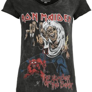 Iron Maiden T-Shirt The Number Of The Beast S to 4XL for Women black