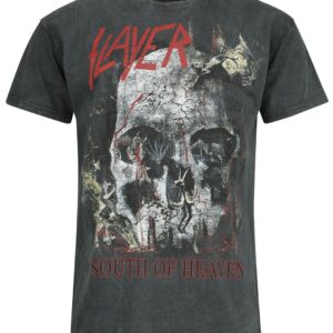 Slayer T-Shirt South Of Heaven S to 4XL for Men anthracite