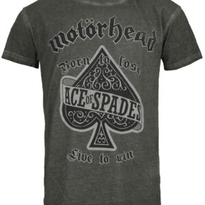 Motorhead T-Shirt Ace Of Spades S to 4XL for Men anthracite