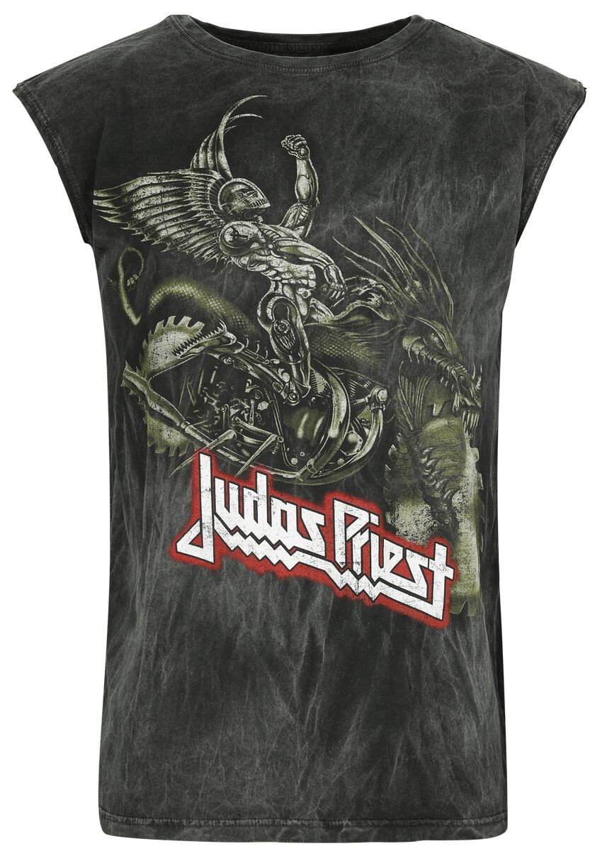 Judas Priest Tanktop Painkiller S to 4XL for Men grey