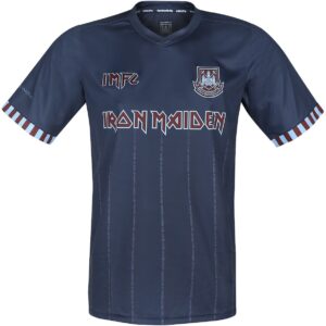 Iron Maiden Jersey IMFC West Ham Jersey S to 5XL for Men blue