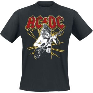 AC/DC T-Shirt Back in Black S to 4XL for Men black