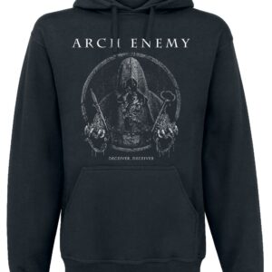 Arch Enemy Hoodie Deceiver S to XXL for Men black
