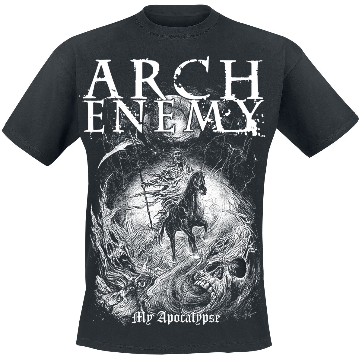 Arch Enemy T-Shirt My Apocalypse S to 5XL for Men black