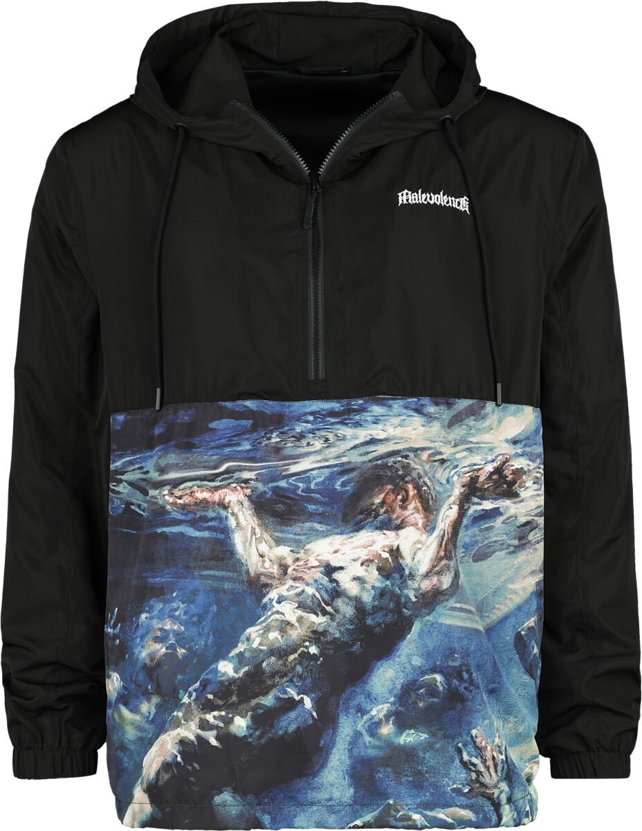 Malevolence Windbreaker Cover Art S to 3XL for Men multicolour