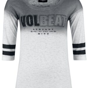 Volbeat Long-sleeve Shirt EMP Signature Collection S to L for Women white-grey