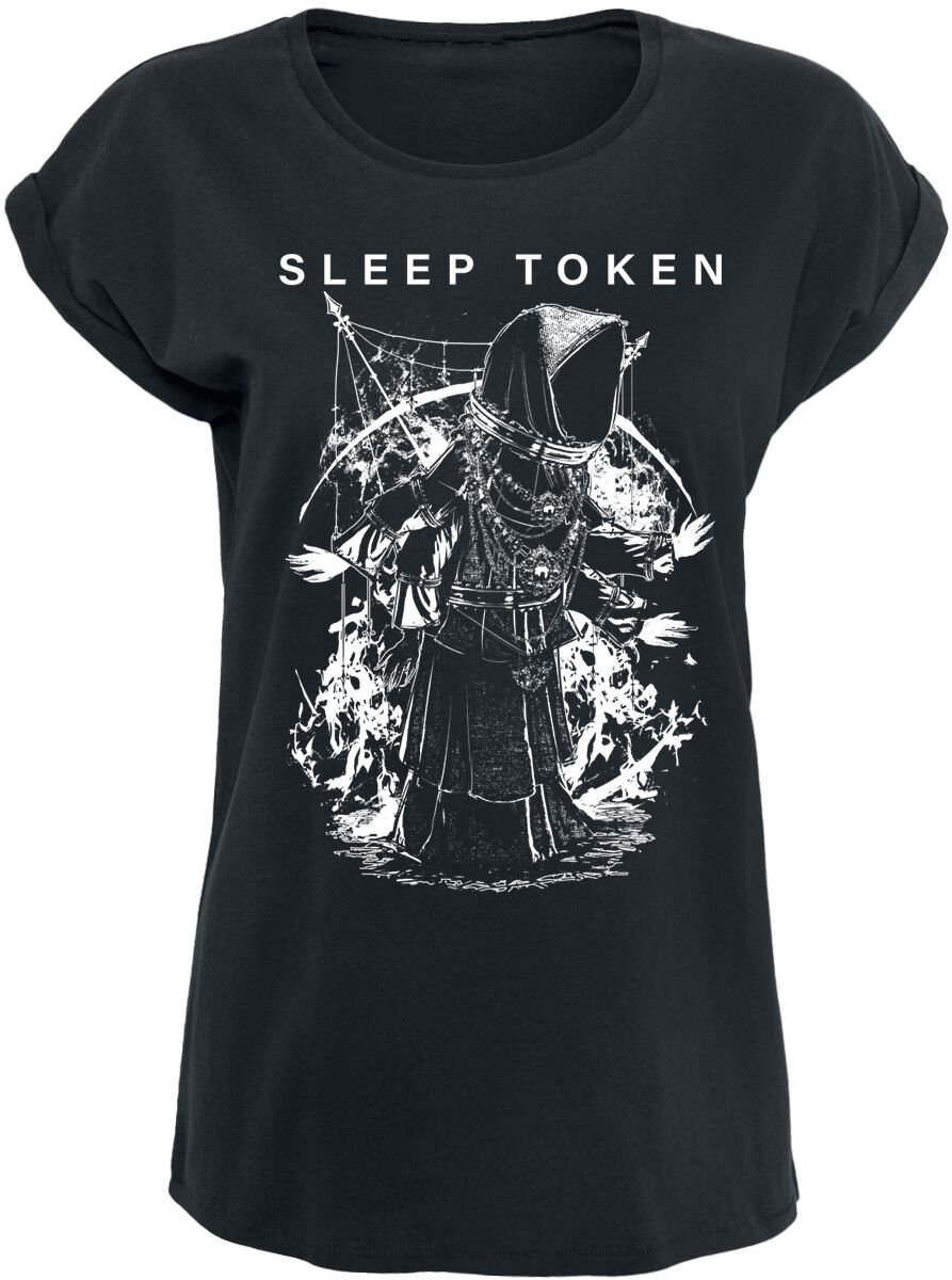 Sleep Token T-Shirt Aqua Regia S to XXL for Women black