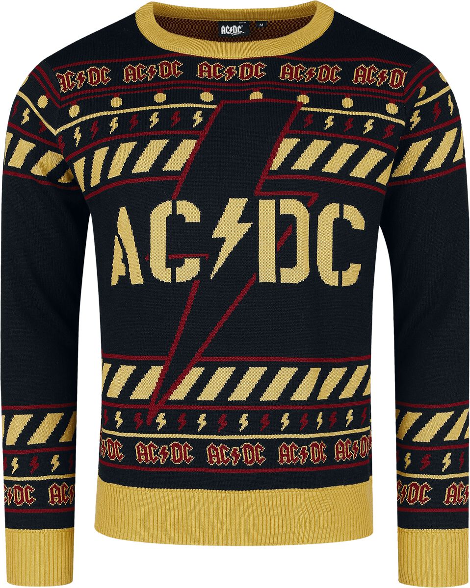 AC/DC Christmas jumper Holiday Sweater M to 3XL for Men multicolour