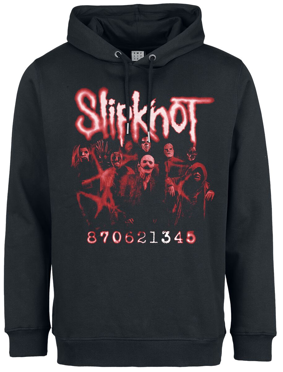 Slipknot Hoodie Amplified Collection Code S to 3XL for Men black
