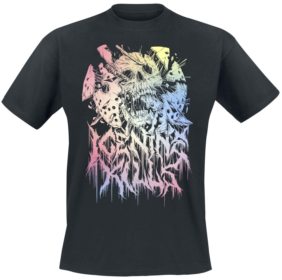 Ice Nine Kills T-Shirt Pastel Skull S to 4XL for Men black