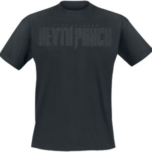Five Finger Death Punch T-Shirt Black On Black Knuckles V2 S to 4XL for Men black