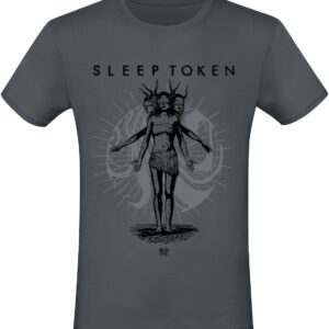 Sleep Token T-Shirt Rain Ecru S to 3XL for Men dark grey