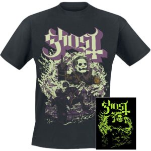 Ghost T-Shirt FOG YK GITD S to 4XL for Men black