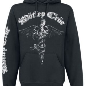 Mötley Crüe Hoodie Hollywood S to XL for Men black