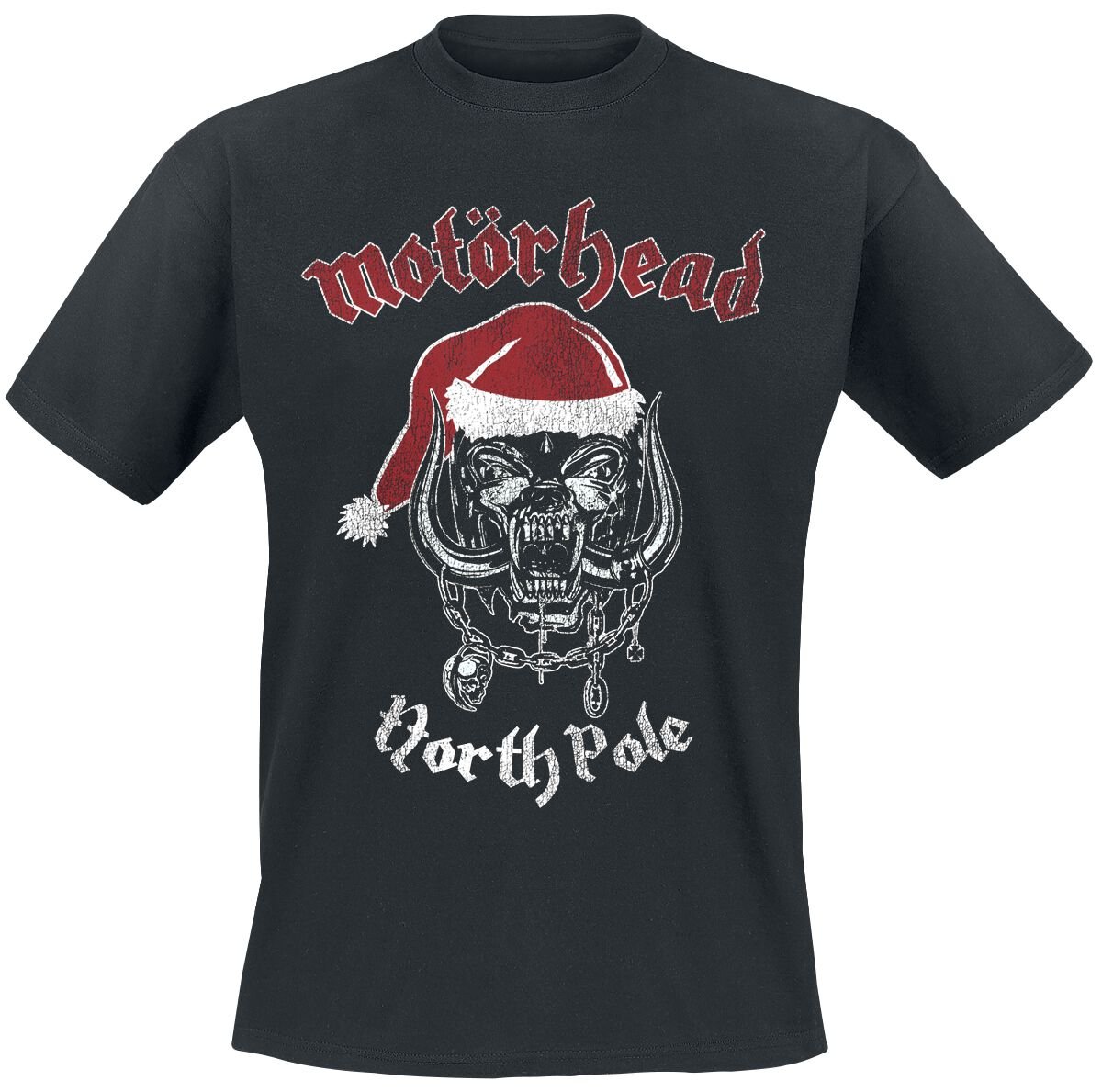 Motorhead T-Shirt North Pole S to 4XL for Men black