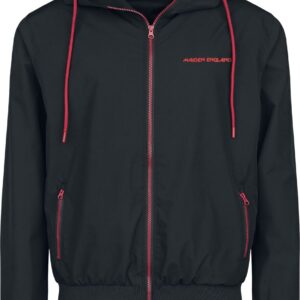 Iron Maiden Windbreaker Logo L to XL for Men black