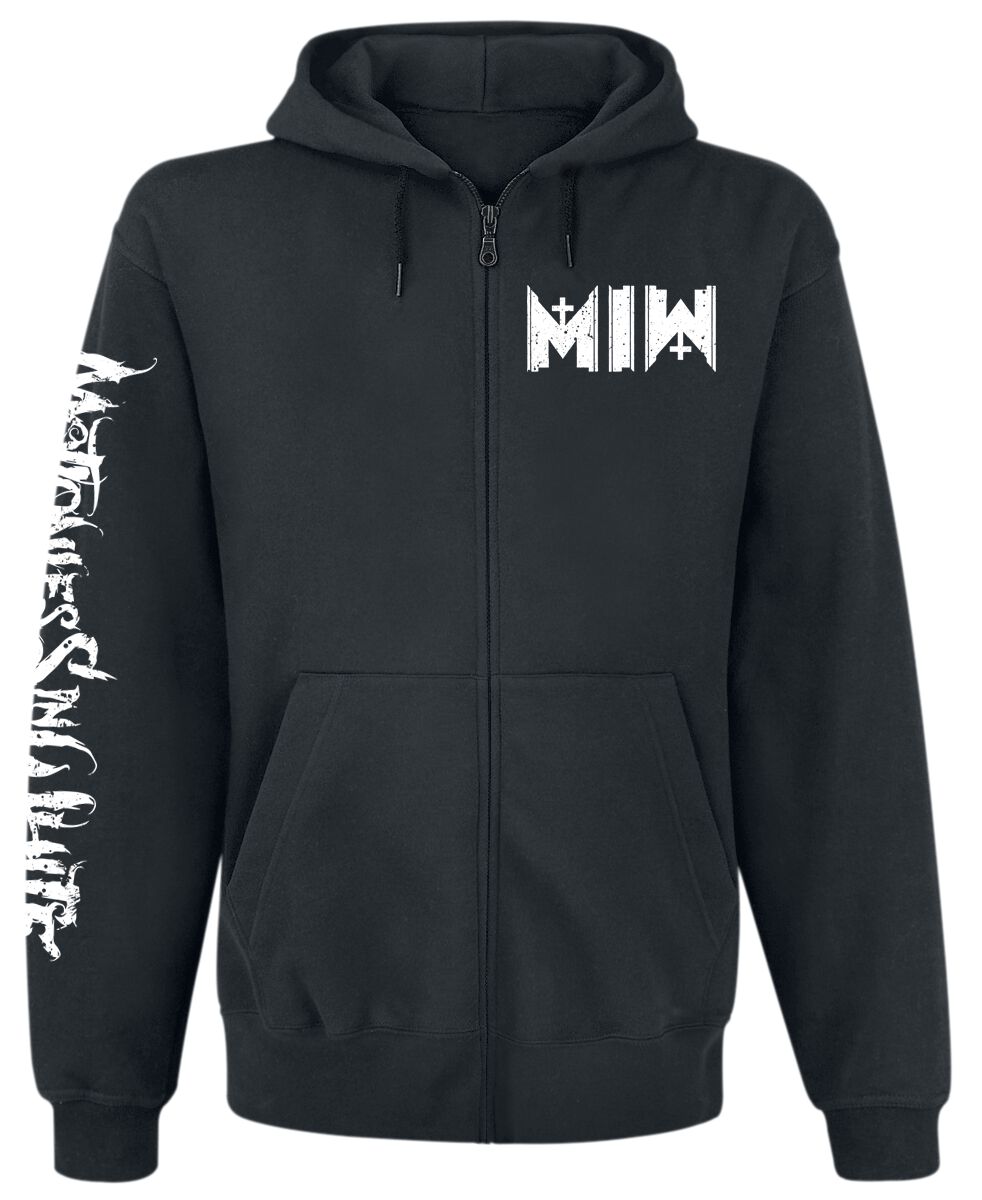 Motionless In White Hoodie Jacket Logo S to XXL for Men black