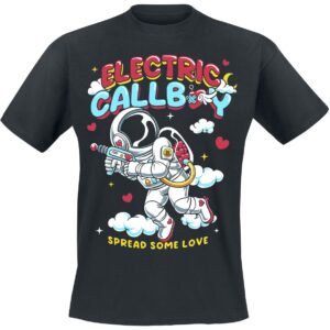Electric Callboy T-Shirt Spread Some Love S to 3XL for Men black
