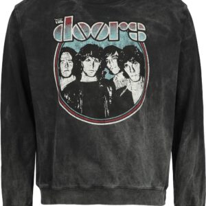 The Doors Sweatshirt Photo M to XL for Men charcoal