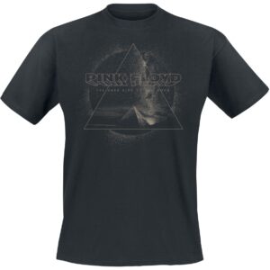 Pink Floyd T-Shirt Pyramid Triangle S to 3XL for Men black