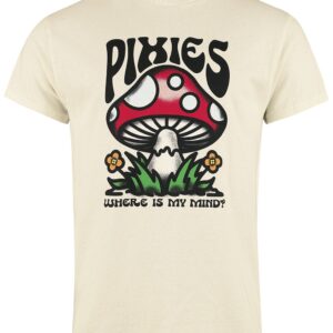 Pixies T-Shirt Mindshroom S to XXL for Men natural