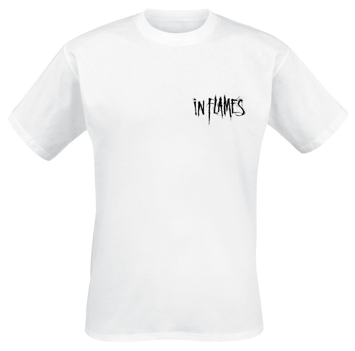 In Flames T-Shirt Countdown S to 3XL for Men white
