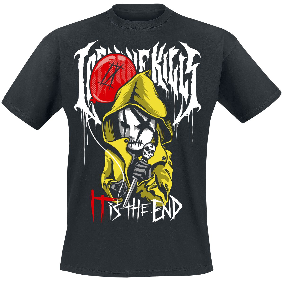 Ice Nine Kills T-Shirt Yellow Coad S to 4XL for Men black