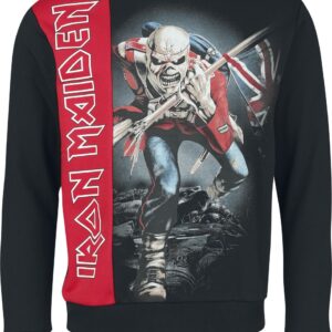 Iron Maiden Sweatshirt EMP Signature Collection S to XL for Men black-red