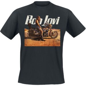 Bon Jovi T-Shirt Wanted S to 3XL for Men black