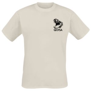 Queens Of The Stone Age T-Shirt In Times New Roman Snake Candle S to XXL for Men natural