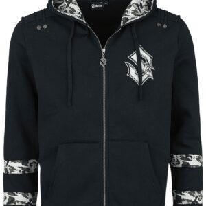 Sabaton Hoodie Jacket EMP Signature Collection M to 3XL for Men black-camo