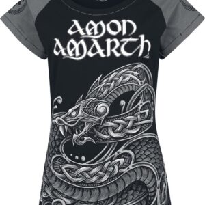 Amon Amarth T-Shirt EMP Signature Collection S to XL for Women black-grey