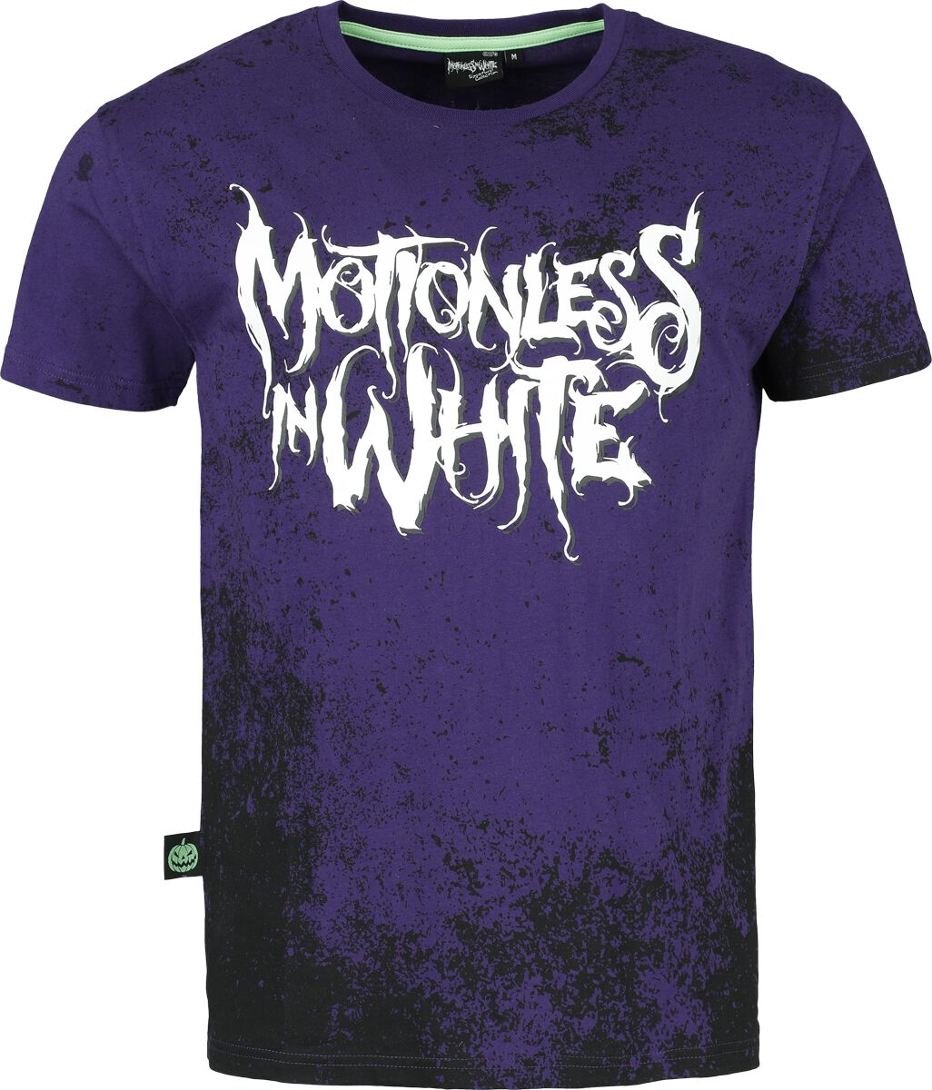 Motionless In White T-Shirt EMP Signature Collection S to 3XL for Men purple-black
