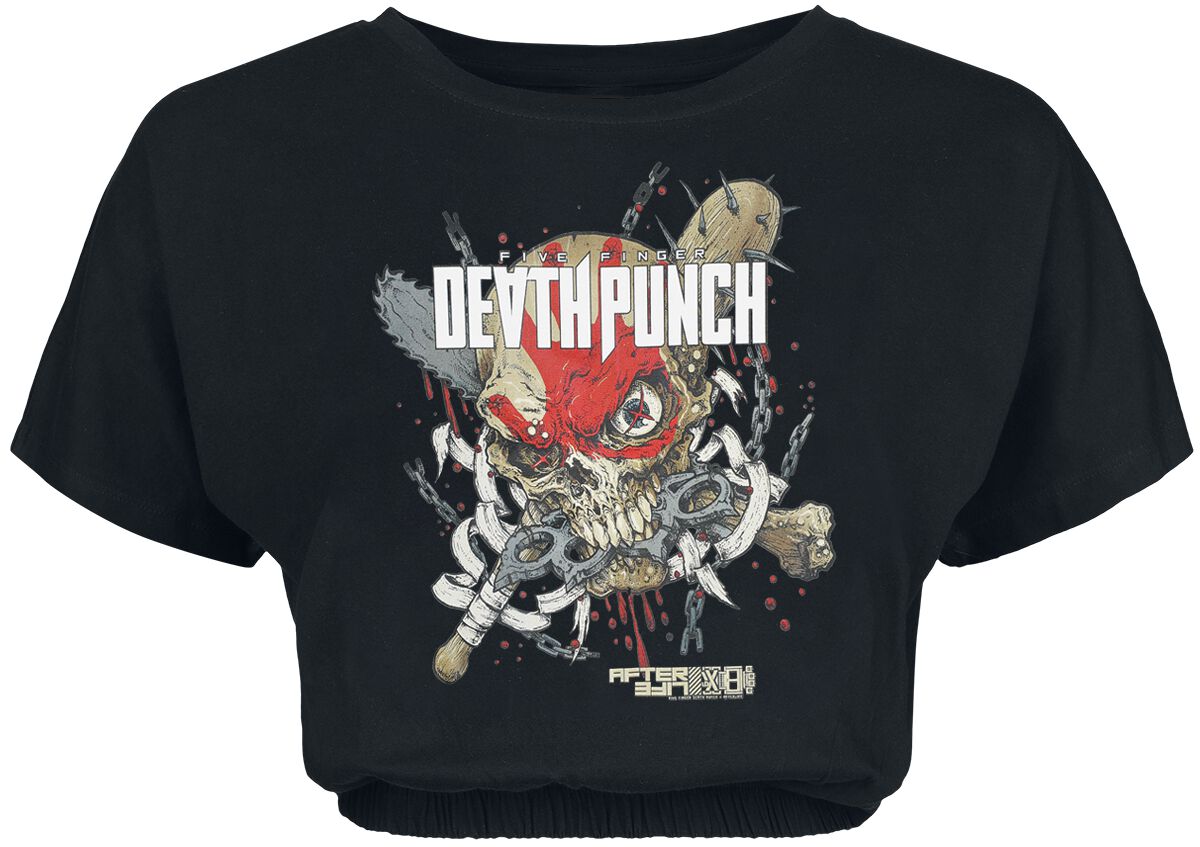 Five Finger Death Punch T-Shirt Death M to XXL for Women black