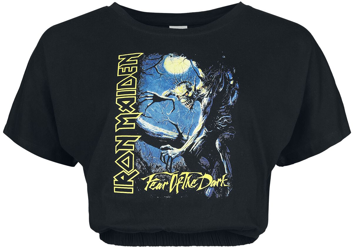 Iron Maiden T-Shirt Fear L to XXL for Women black
