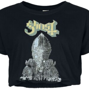 Ghost T-Shirt Priest M to XXL for Women black