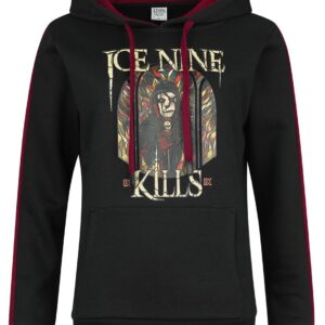 Ice Nine Kills Hoodie Demon XS to XXL for Women black-red