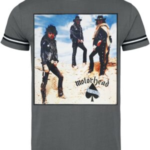Motorhead T-Shirt Ace Of Spades S to XXL for Men grey