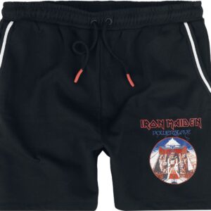 Iron Maiden Shorts Powerslave M to XL for Men black