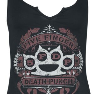 Five Finger Death Punch Top 5FDP L to XXL for Women black